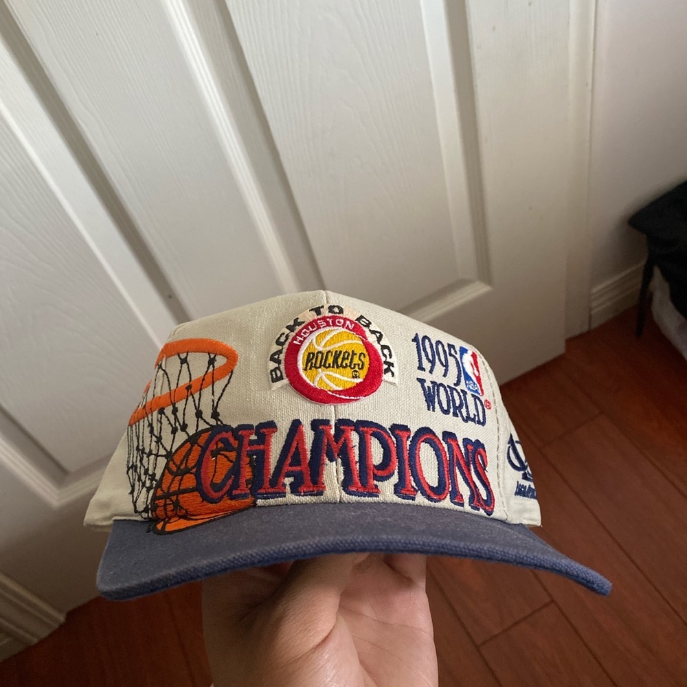 Vintage Houston Rockets Hat - Picture 2 of 2